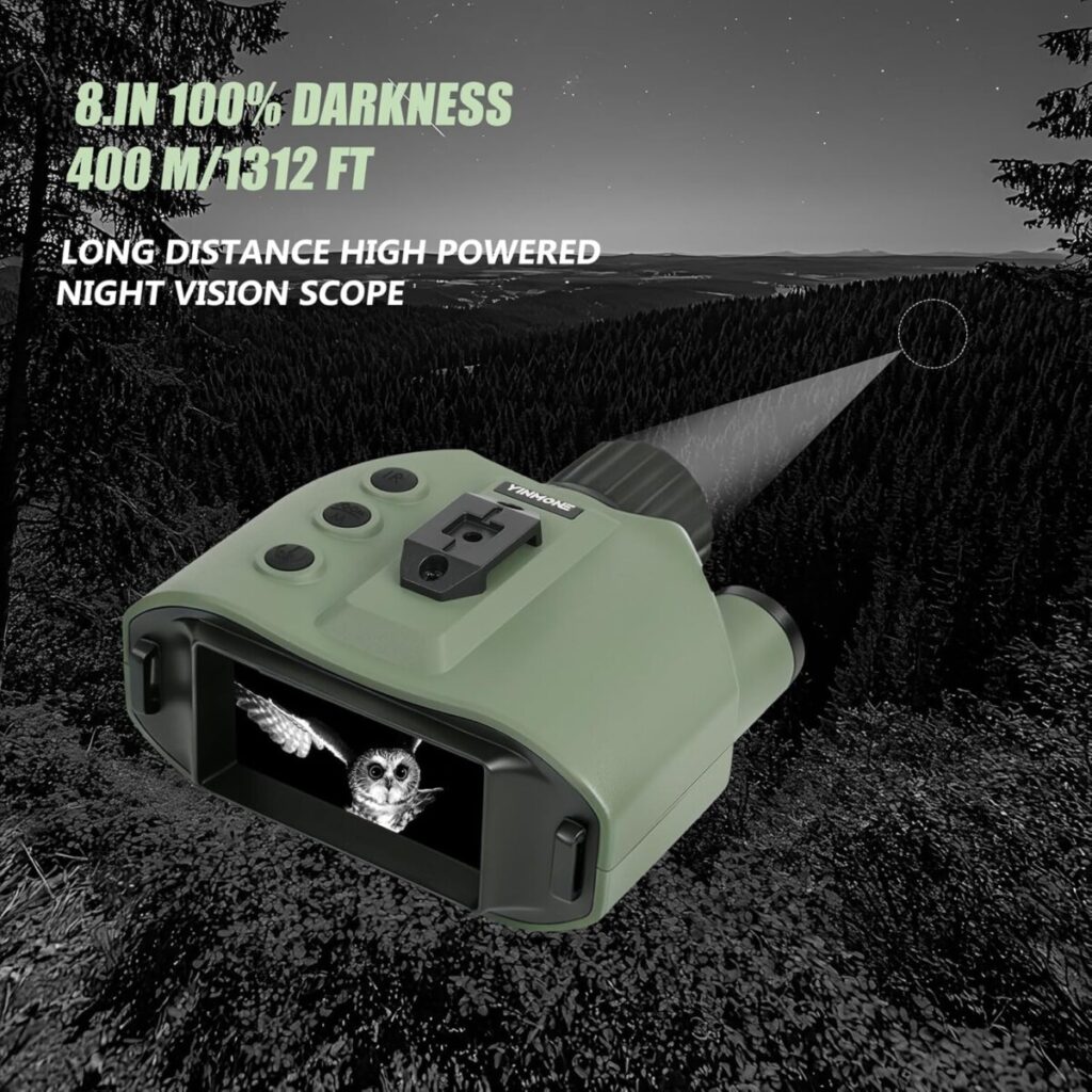 Night Vision Goggles with Rechargeable Battery