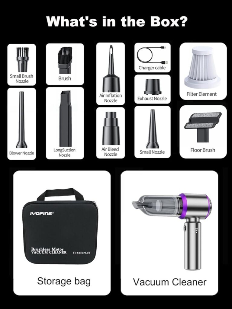 1 of best vacuum air duster80000rpm
